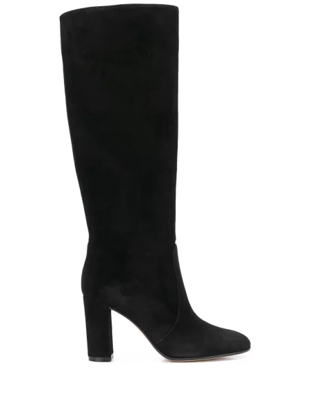 Cizme Gianvito Rossi din piele de căprioară negru