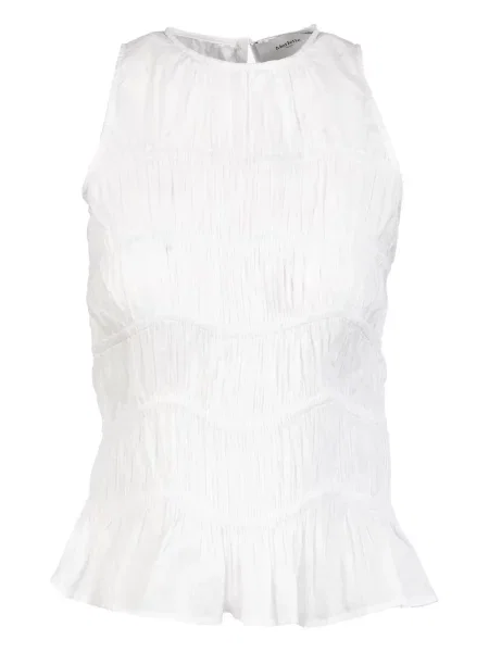 Podkoszulka Merlette z falbankami biała