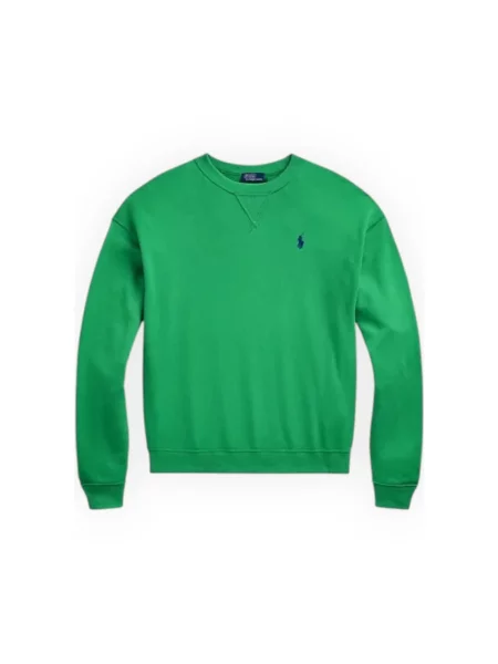 Polar Polo Ralph Lauren z okrągłym dekoltem biały