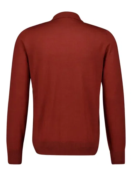 Cămașă Piacenza Cashmere din cașmir roșu
