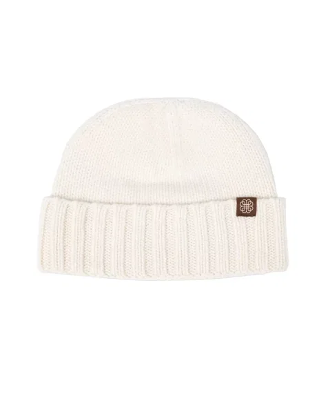 GOBI Cashmere Căciulă Unisex Beanie murdar alb