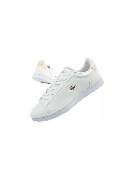 Detské tenisky Lacoste Carnaby Jr white/light pink biela