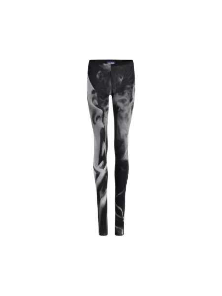 Spodnie Jean Paul Gaultier czarne