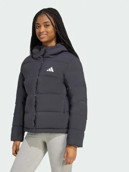 Пуховик adidas перероблений чорний