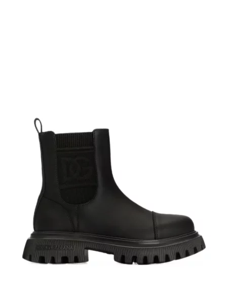 Botki dziecięce Dolce And Gabbana czarne