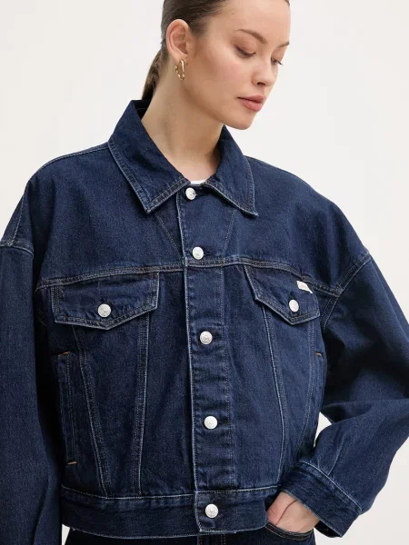 Calvin Klein Jeans дънково яке дамско от деним