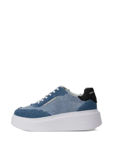 Sneakerși Karl Lagerfeld albastru