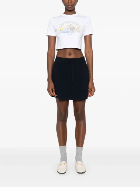 Mini mini sijonas Marant Etoile mėlyna