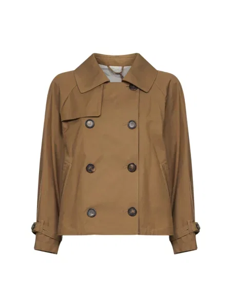 Podróż trencz Max Mara brązowy