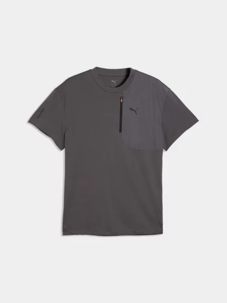 Футболка PUMA Tech Tee комбінований верх сірий
