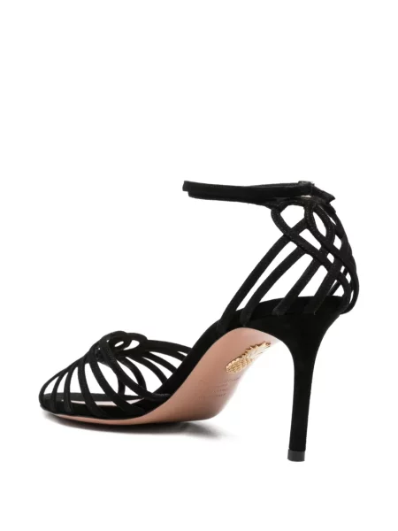 Sandale Aquazzura cu bretele negru