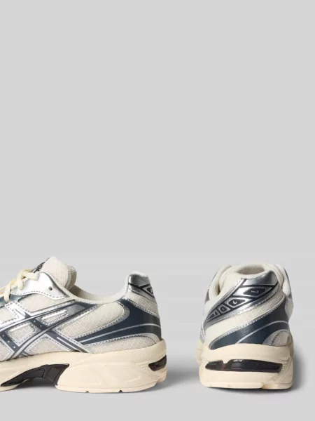 Sneakersy z detal z logo Asics białe