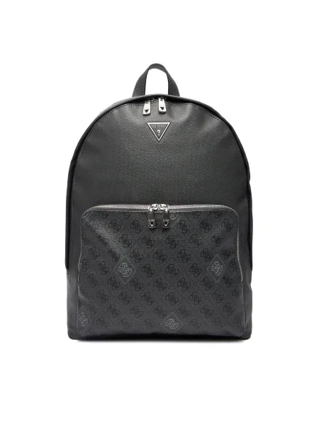 Раница Guess MILANO голям с десен HMMICT сиво