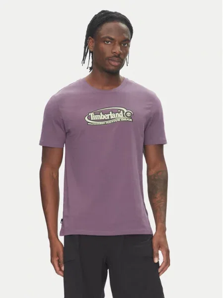 Timberland T-Shirt fioletowy