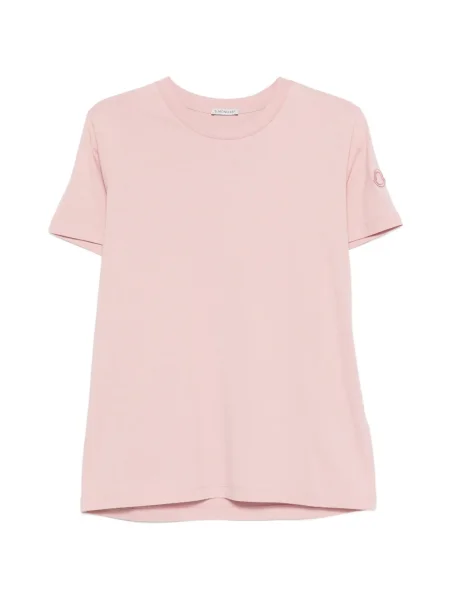 Tricou Moncler cu autograf roz