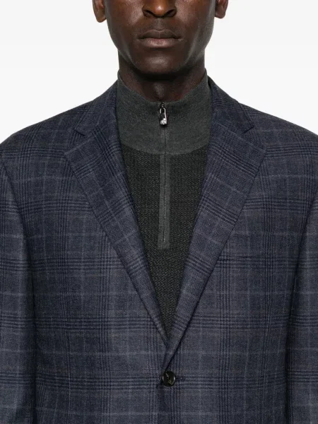 Кариран блейзър Corneliani синьо