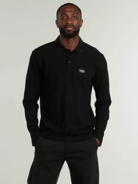 Polo Armani Exchange negru