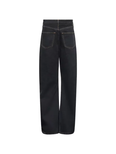 Blugi cu picior larg Mm6 Maison Margiela negru