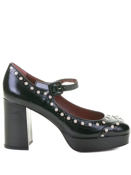 Pantofi cu toc Roberto Festa din piele cu platformă negru
