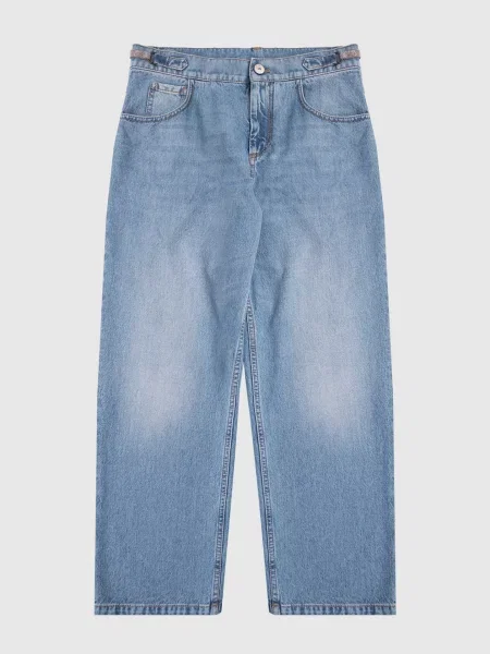 Детские джинсы Brunello Cucinelli голубые