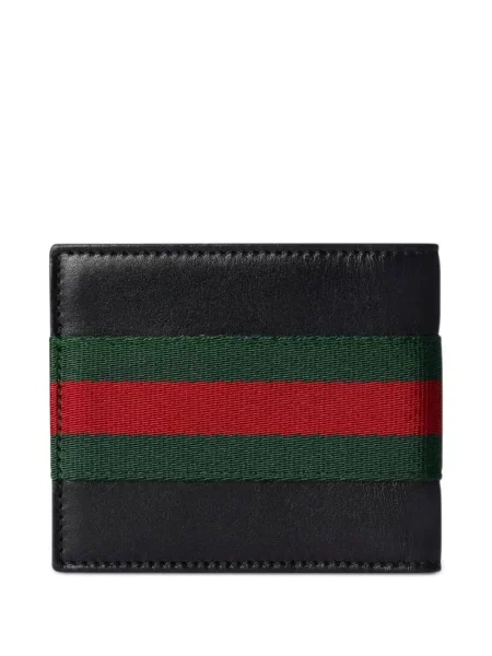 Csíkos pénztárca Gucci fekete