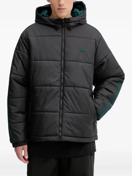 Spodnie cargo Adidas z kapturem z autografem do biegania białe