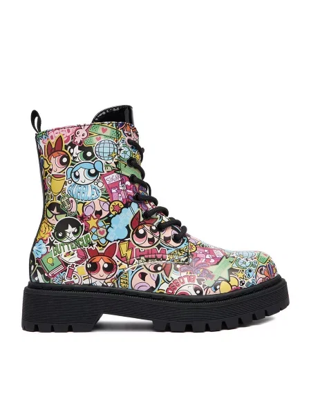 Kotníková obuv Powerpuff Girls Barevná