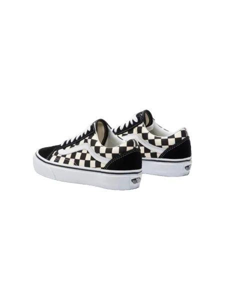 Pantofi Vans în carouri gri