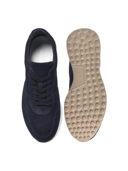 Sneakersy Baldinini zamszowe niebieskie