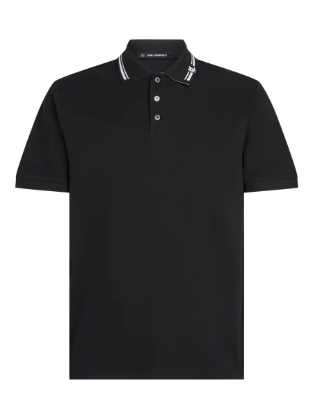 Polo Karl Lagerfeld negru