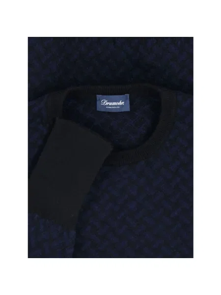 Sweter Drumohr z kaszmiru szary
