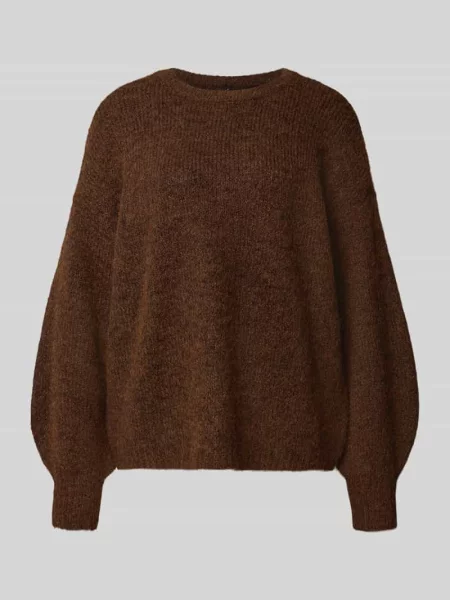 Sweter w kroju regular fit z dodatkiem wełny model NELLIE' Only