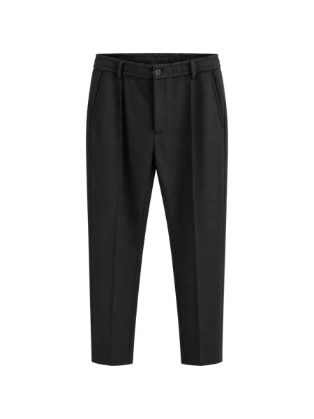 Pantaloni Emporio Armani conici negru