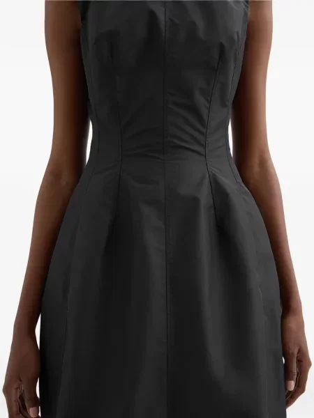Rochie midi Jil Sander negru