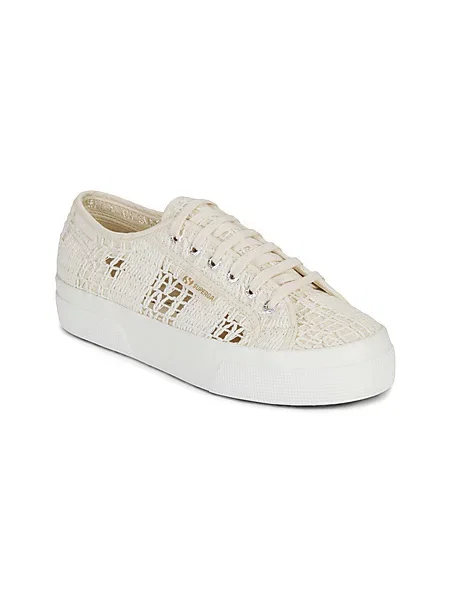Superge Superga s platformo bež