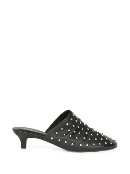 Papuci tip mules Ash negru