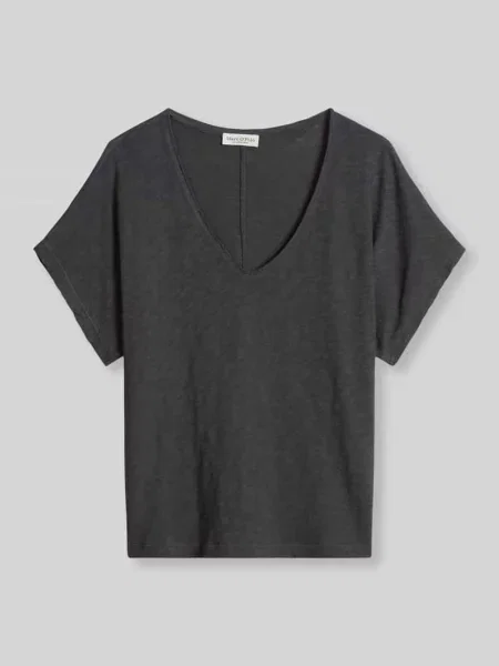 T-shirt o kroju loose fit z czystej bawełny Marc O'polo