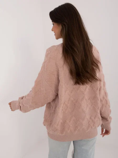 Pulover Fashionhunters roz