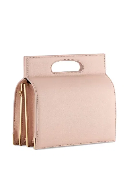 Geantă shopper Tyler Ellis din piele roz