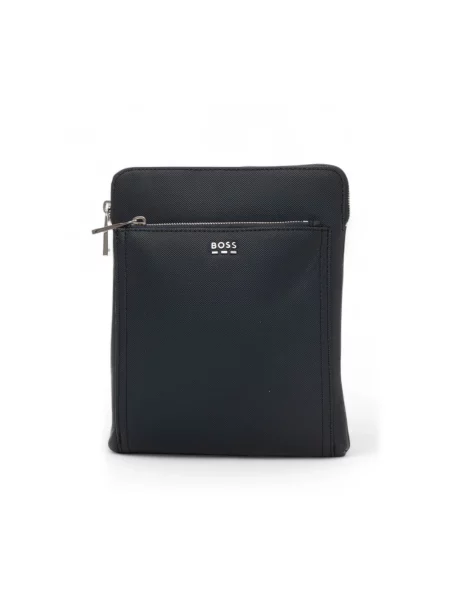 Torba crossbody Boss z paskiem niebieska