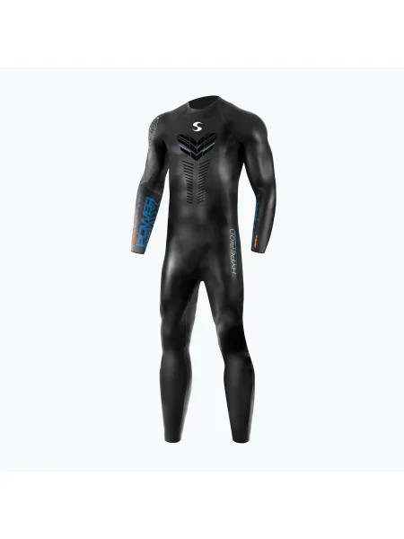 Неопренов костюм Synergy Hyperion Full Sleeve Triathlon black черно