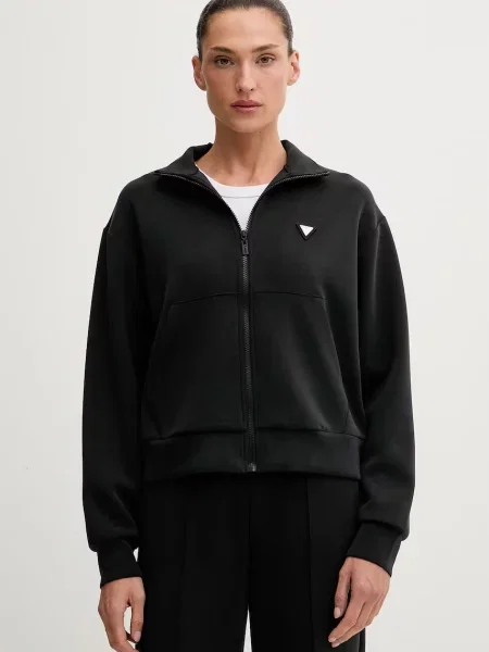 Guess Hanorac cu pentru femei din modal OLYMPE negru