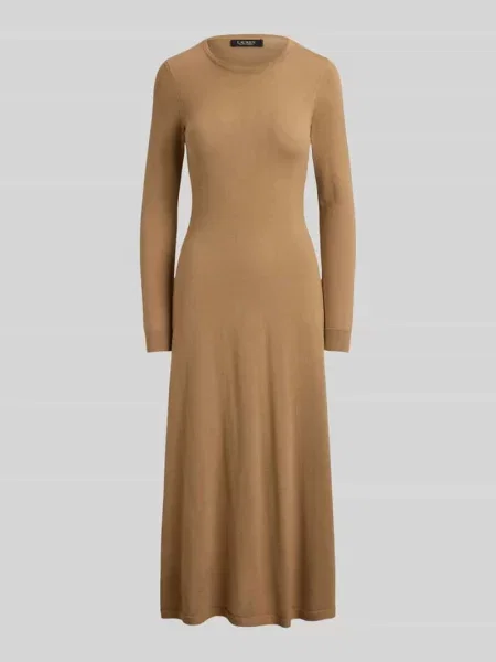 Linia a sukienka casualowa z czystej wełny model VORLEY' Lauren Ralph Lauren