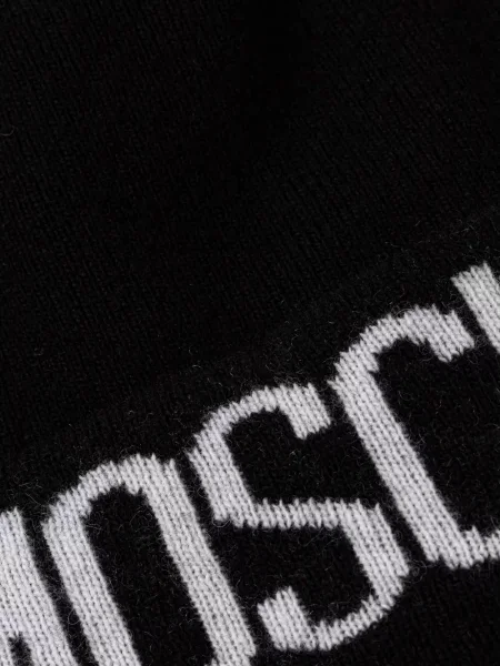 Căciulă Moschino cu autograf negru