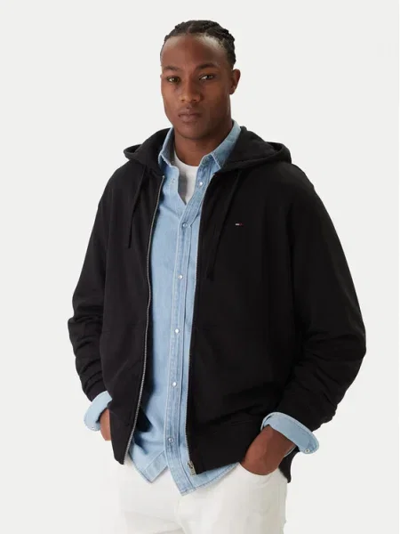 Tommy Jeans Hanorac negru
