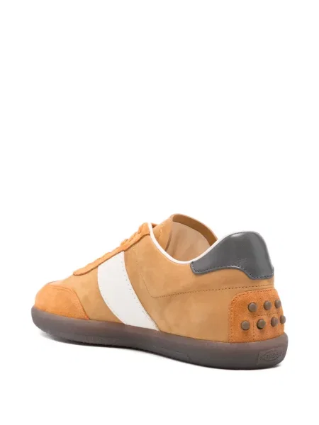 Sneakerși Tod's cu dungi portocaliu