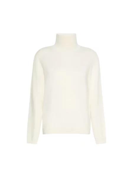 Sweter Weekend Max Mara wełniany biały