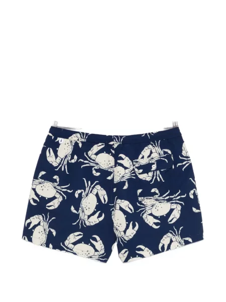 Slip de baie Maison Labiche cu imagine albastru