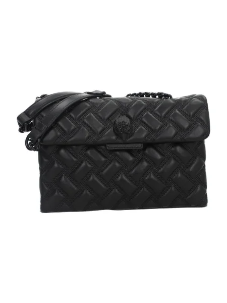 Kurt Geiger De piele geantă poștaș KENSINGTON negru