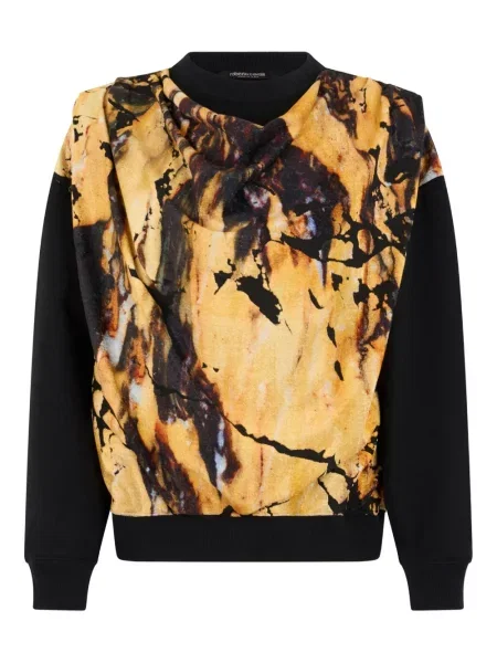 Hanorac Roberto Cavalli cu imagine galben